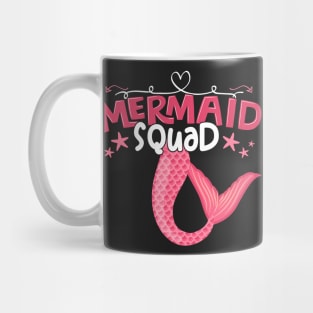 Mermaid Squad - Girl Birthday Party Gift design Mug